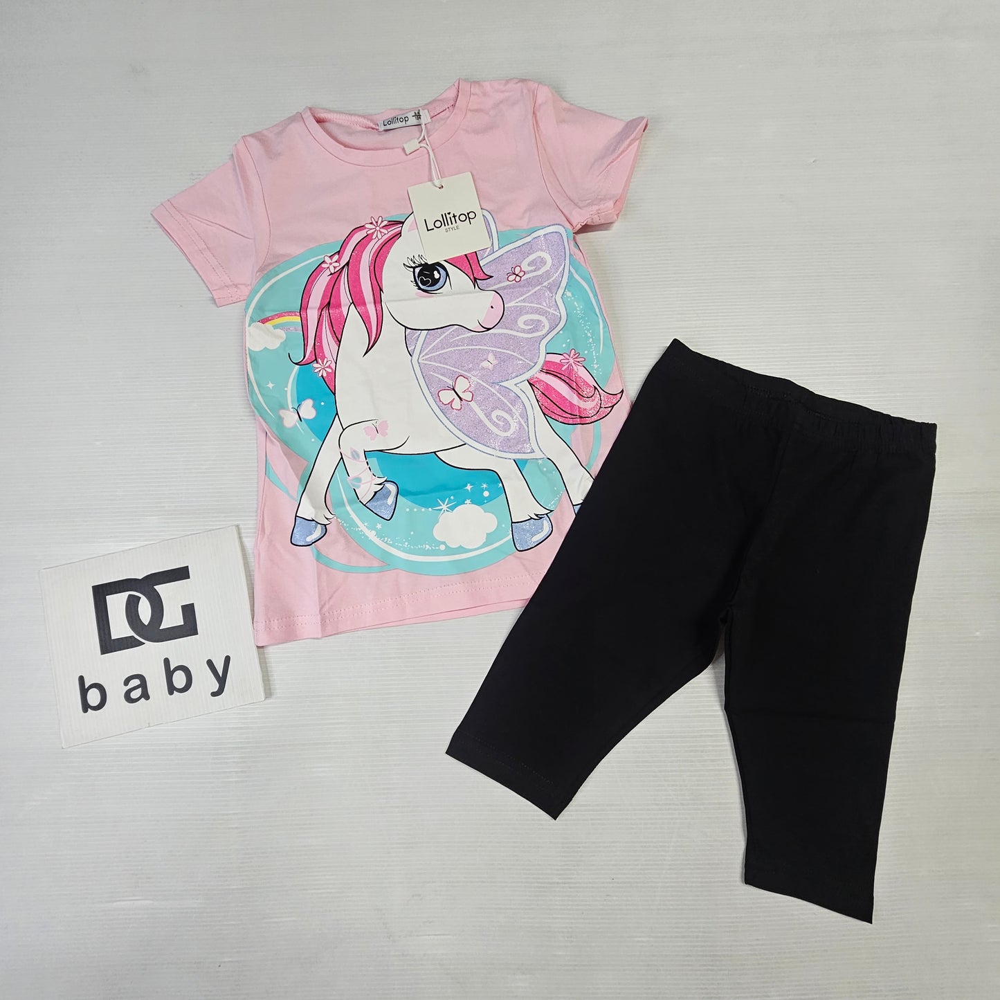 completo UNICORNO STILE LOLLY